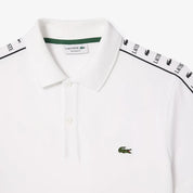 LACOSTE Poloshirt weiß Schultern Logo -146-