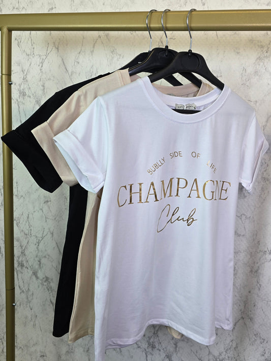 Champagne Club Tshirt