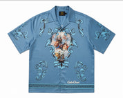 Original Carlo Colucci Satin Hemden verschiedene Modelle.