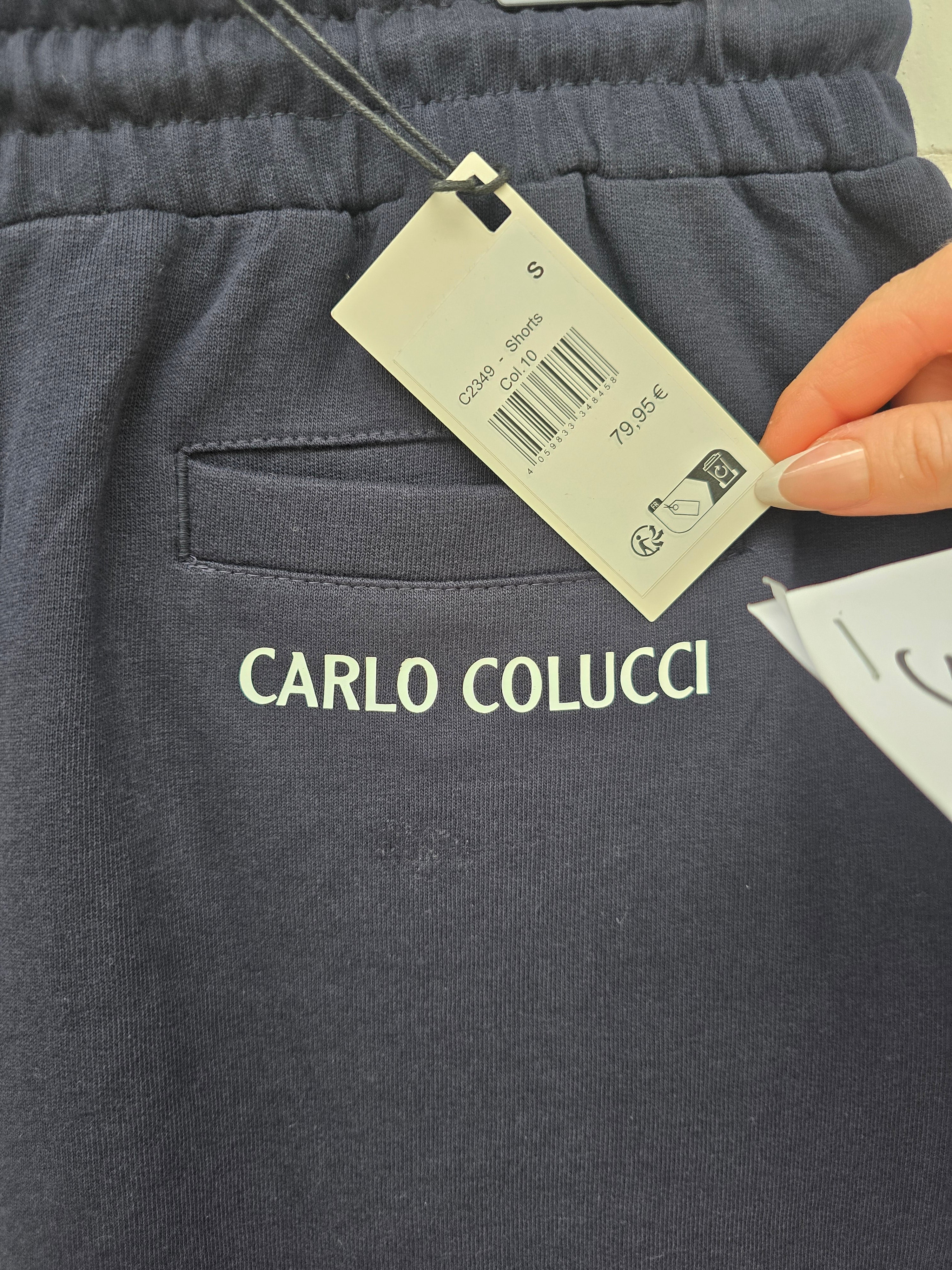 Carlo Colucci Basic Short navyblau Gr S