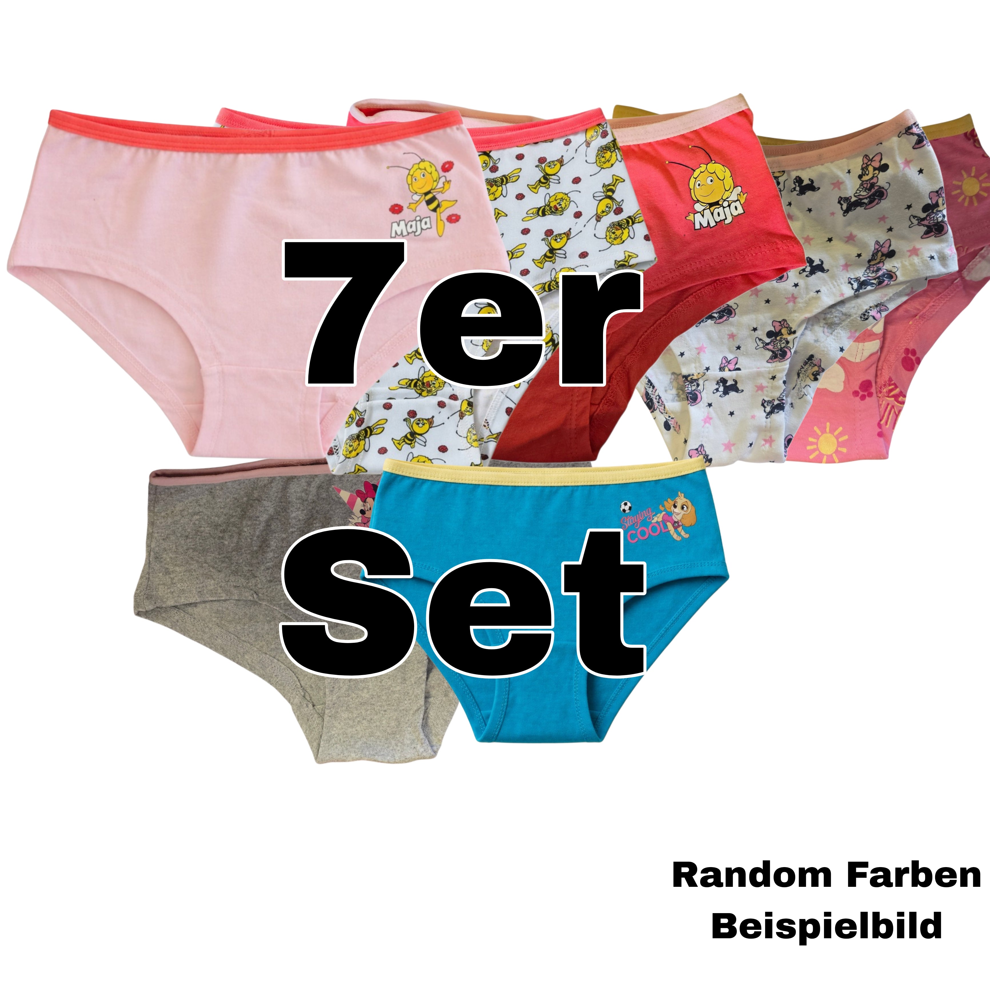 UNTERHOSEN Sets Kinder Boxershort  Sets Jungen Mädchen Disney Nickelodeon Paw Patrol, Avengers, Biene Maja, Mickey Mouse
