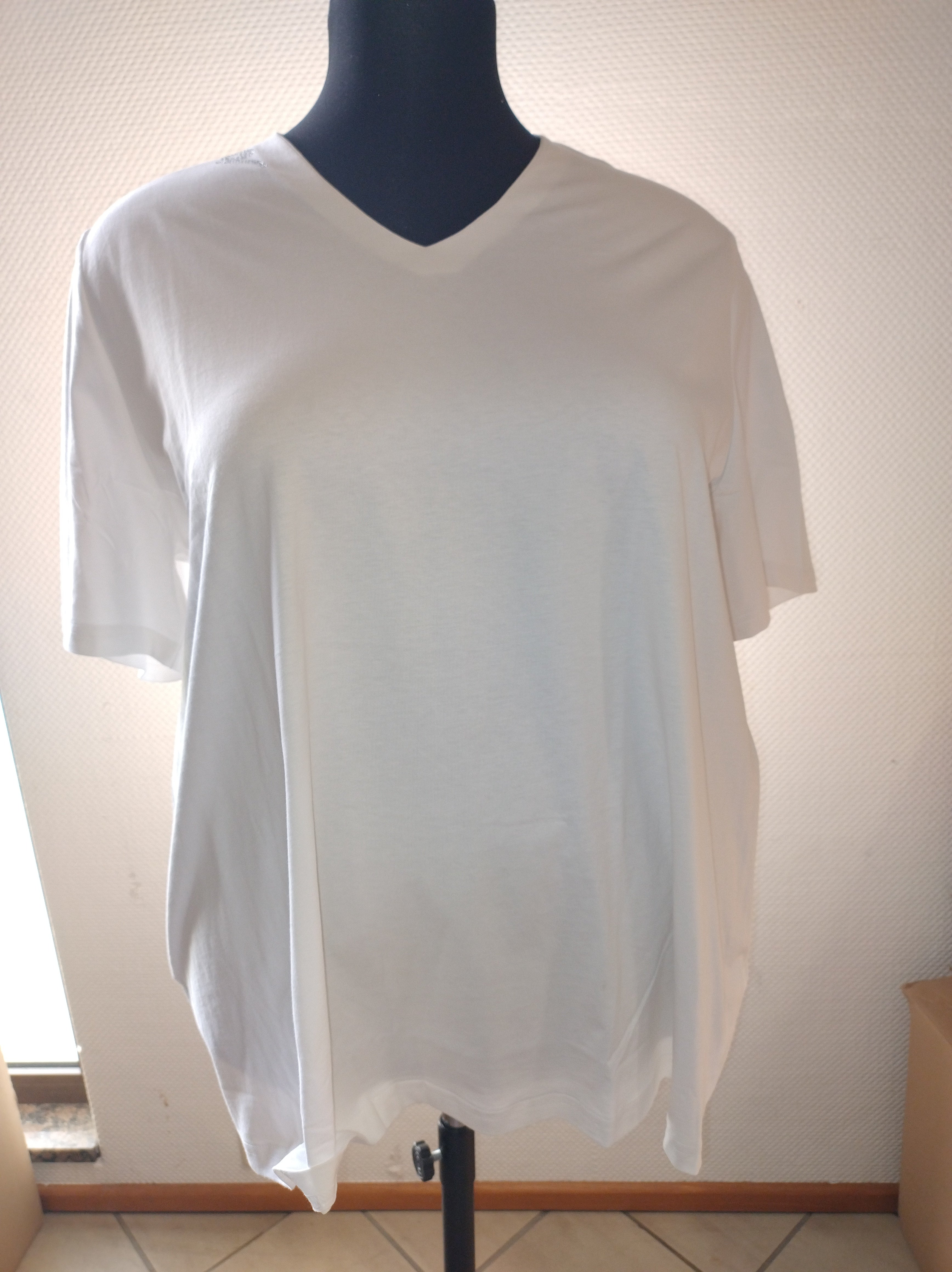 (U26) Ulla Popken T-Shirt weiß 809205 200