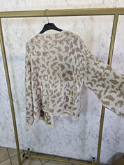 Leo Cardigan Creme Beige