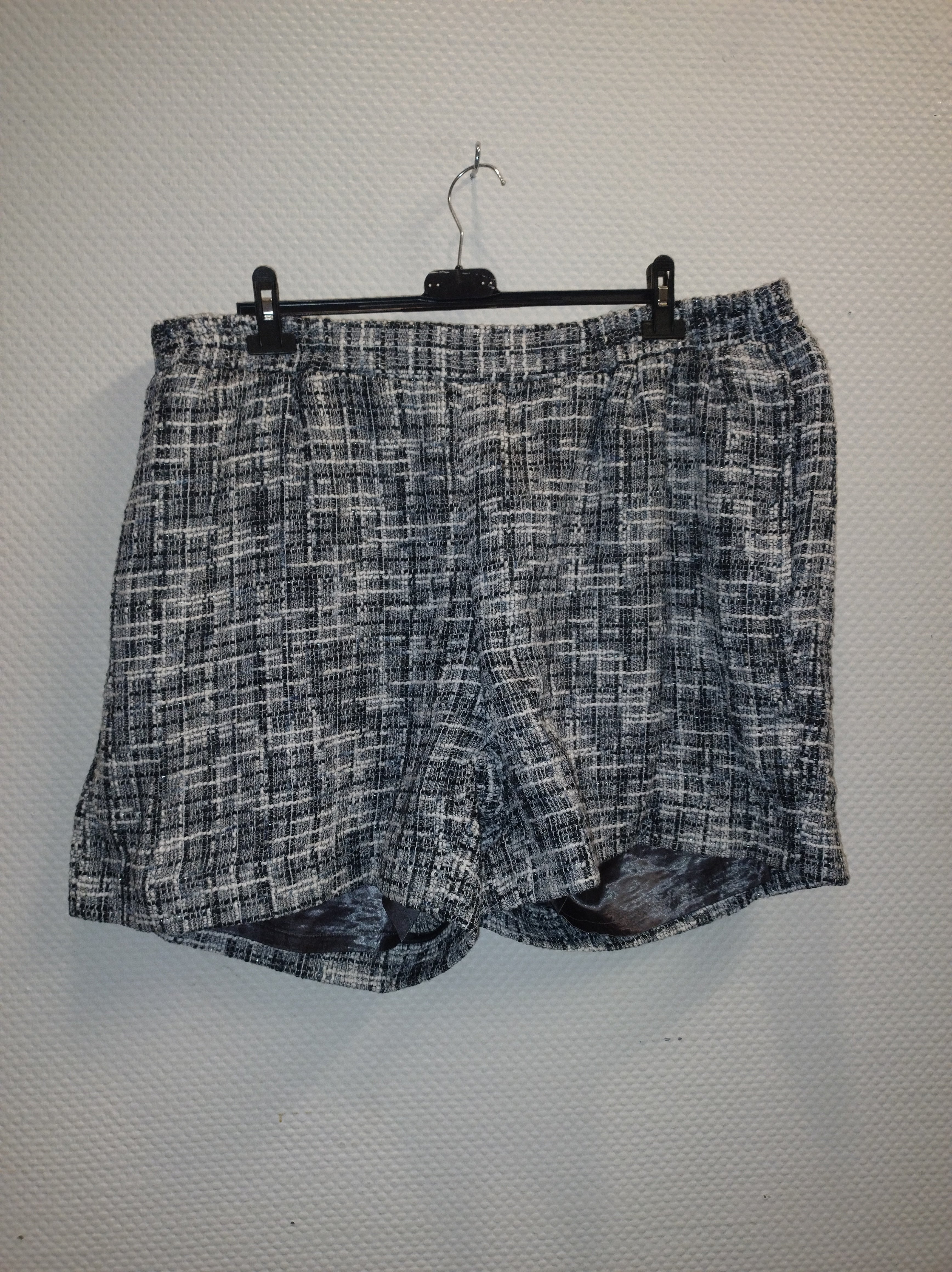 (U39) Ulla Popken short grau 811548 123