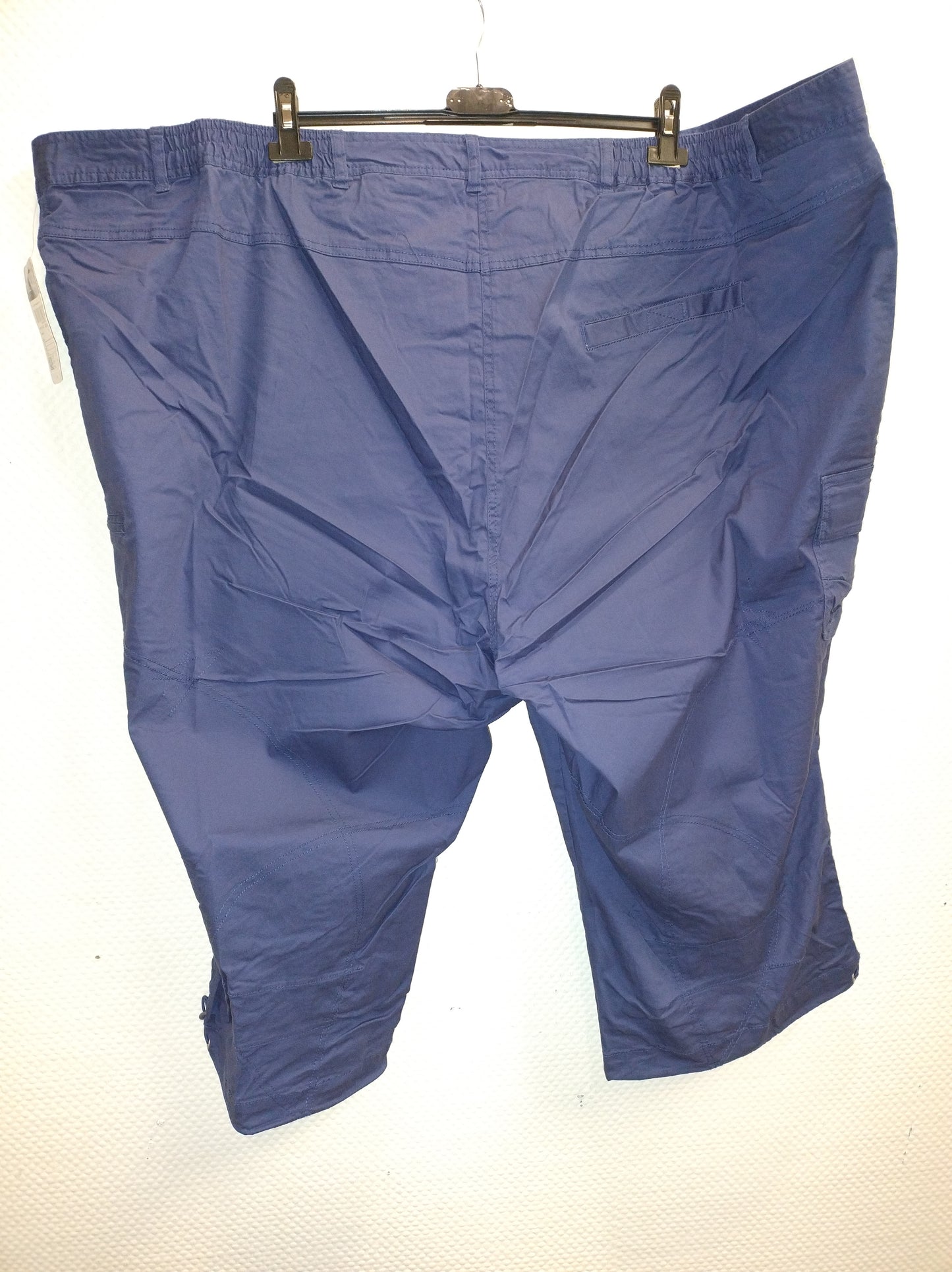 (U43) Ulla Popken Capri Hose blau 667042 15