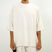 Alessandro Magno Tshirt Core New Collection 2025 hellblau schwarz cremeweiß