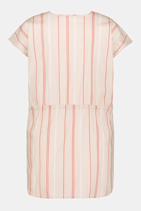 (U26) Ulla Popken Tunika Beige gestreift 804206 665