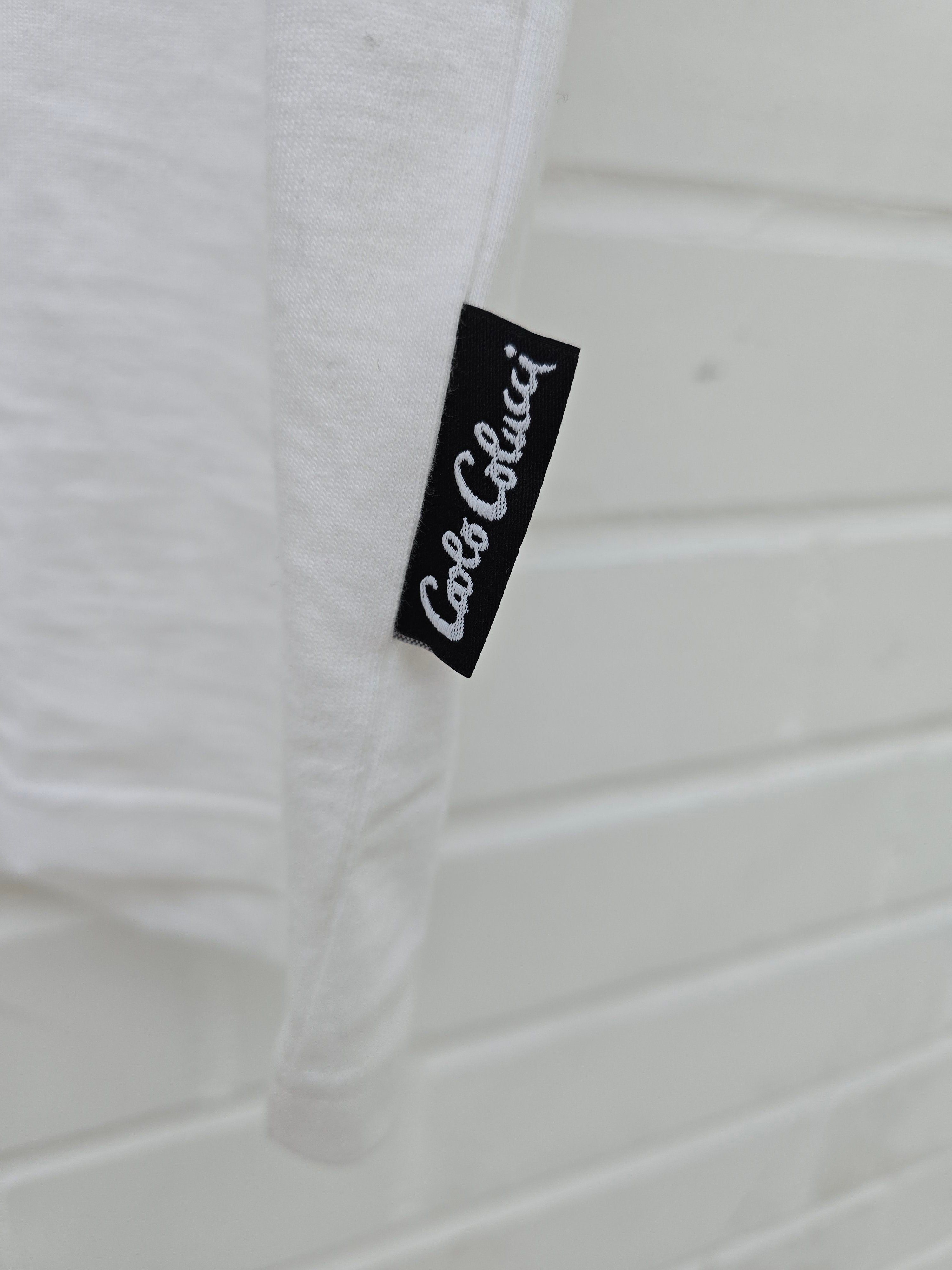 Carlo Colucci Fake News Tshirt schwarz / weiß