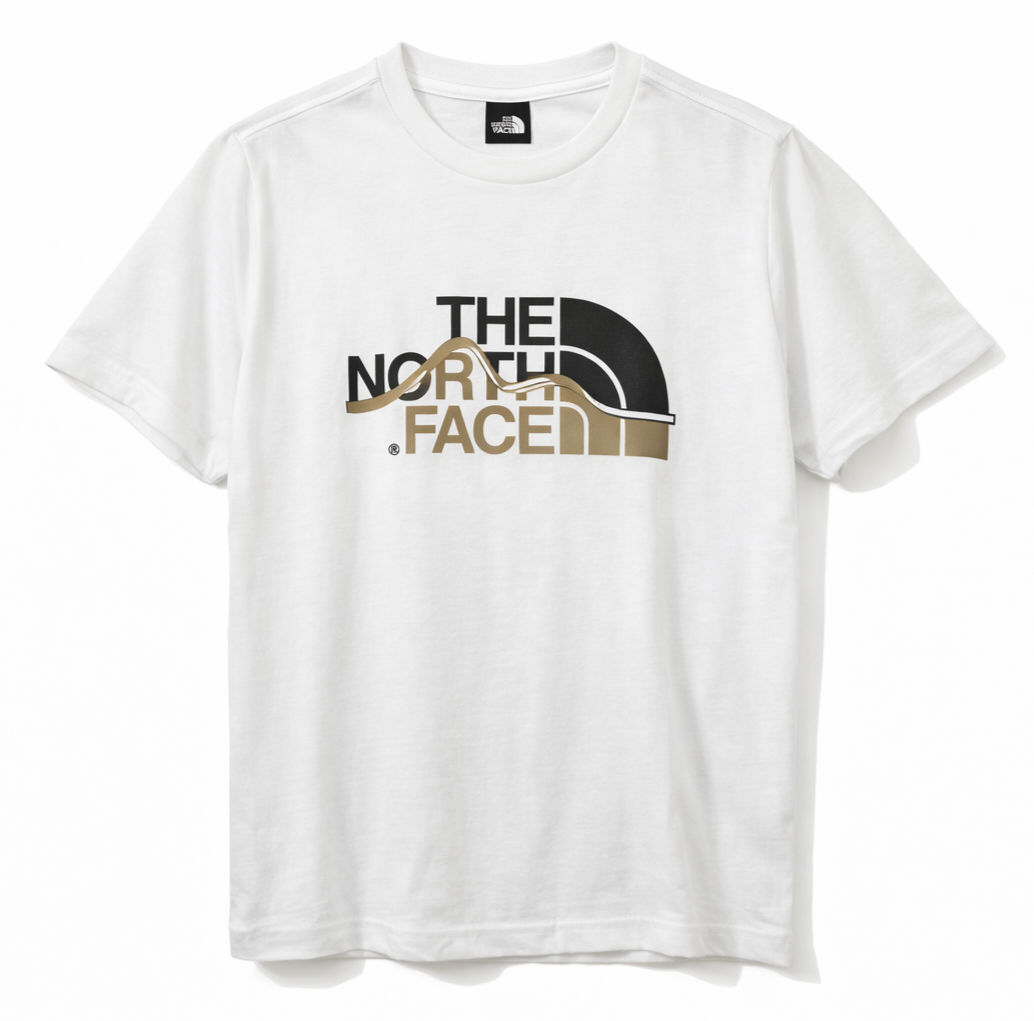 THE NORTH FACE Tshirt weiß beige -24/25-