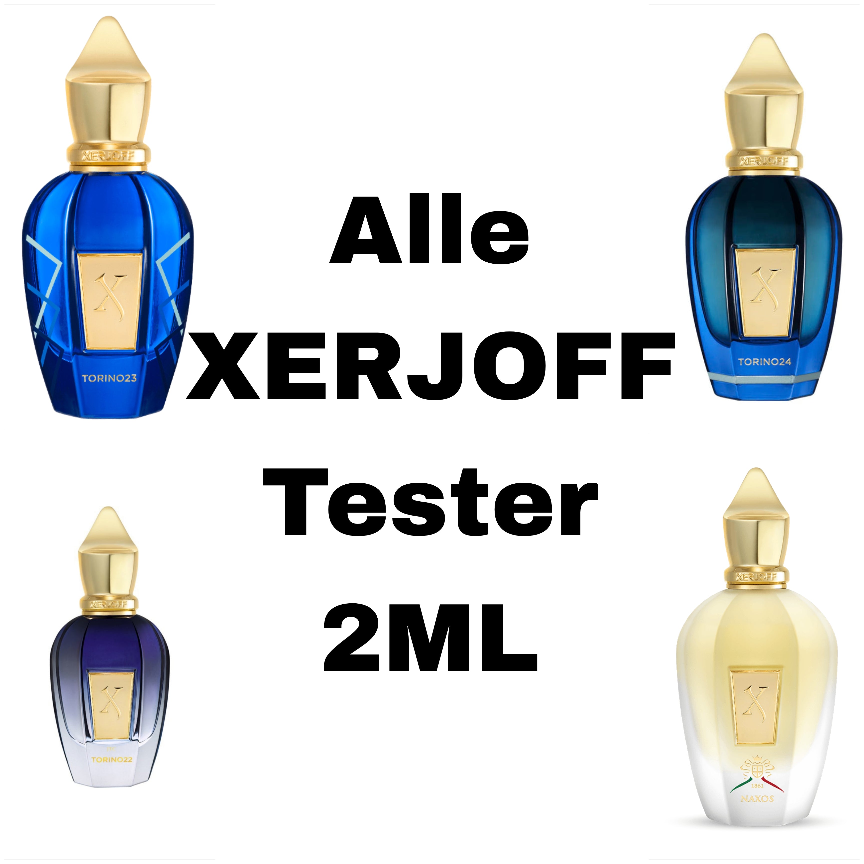 ALLE XERJOFF Abfüller Tester 2ML Duft frei wählbar