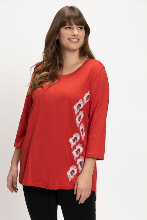 (U29) Ulla Popken Langarmshirt Rot 808234 540