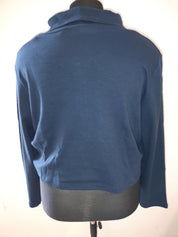 (U33) Ulla Popken Langarmshirt dunkelblau 807746 130