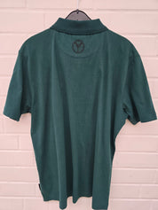 (Stange2) Carlo Colucci Poloshirt dunkelgrün Gr L