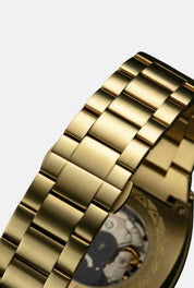 Nr8 Carlo Colucci Armbanduhr gold Automatik + 2 Jahre Herstellergarantie