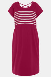 (U14) Ulla Popken Kleid Lila 803945 820