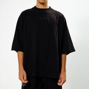 Alessandro Magno Tshirt Core New Collection 2025 hellblau schwarz cremeweiß