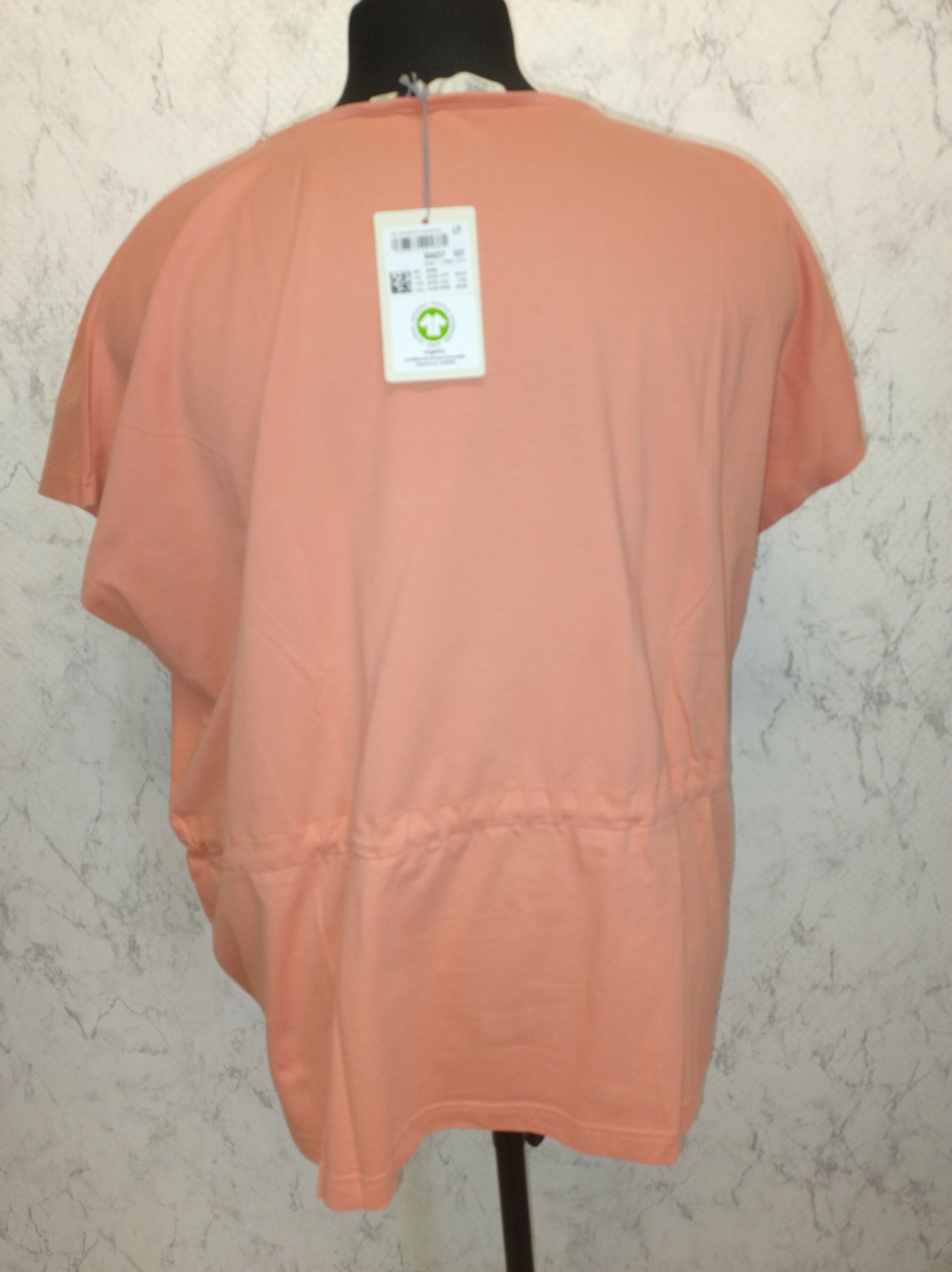 (U30) Ulla Popken Bluse Pfirsich 804217 527