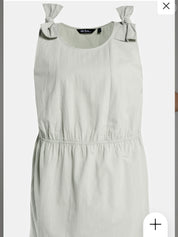 ULLA POPKEN Tank Top kurzarm grau 803677 180 -U25-