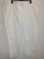 (U22) Ulla popken Jeans weiß 747258 20