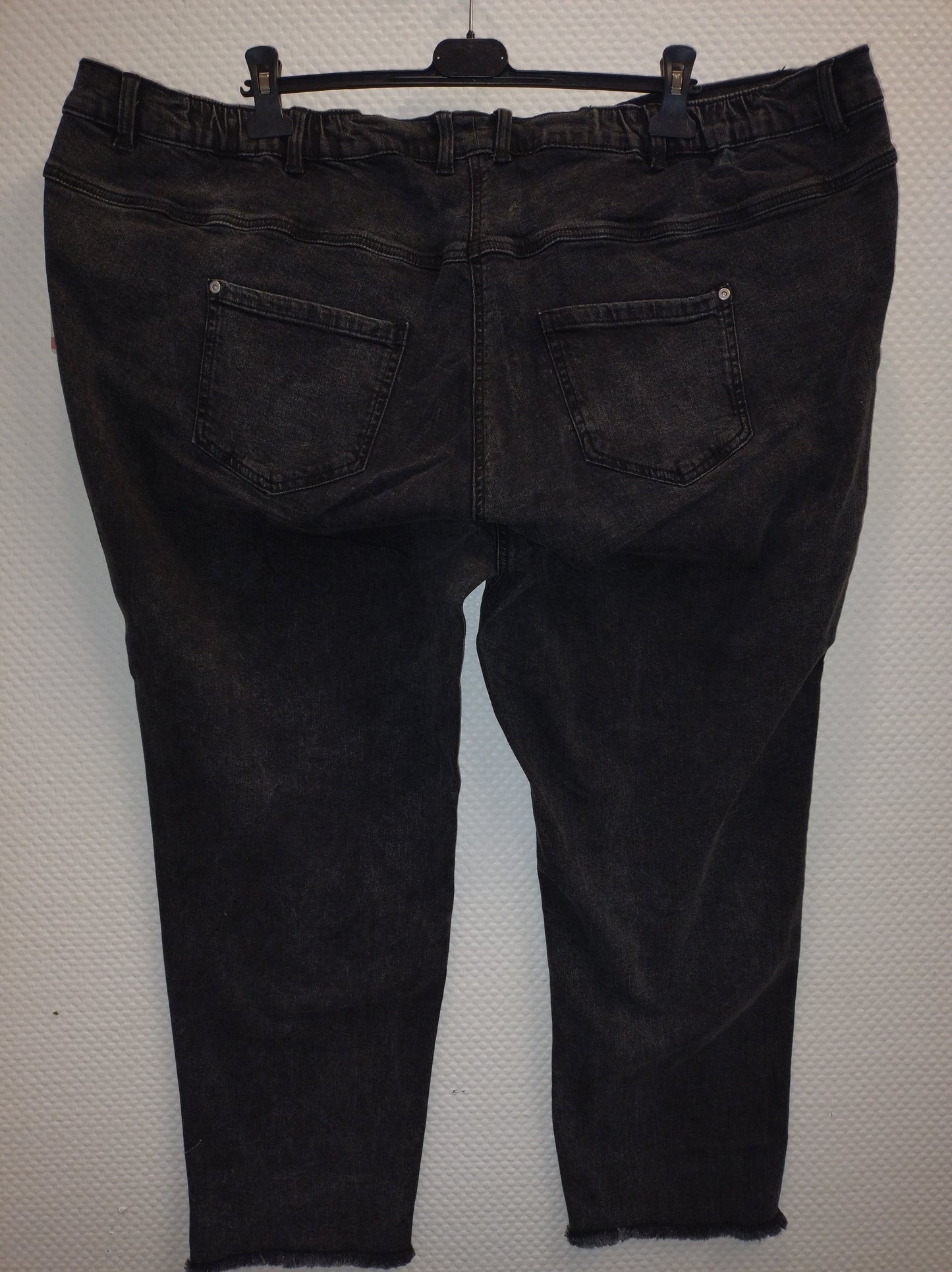 (U12) Ulla Popken Jeans schwarzgrau 808302 906