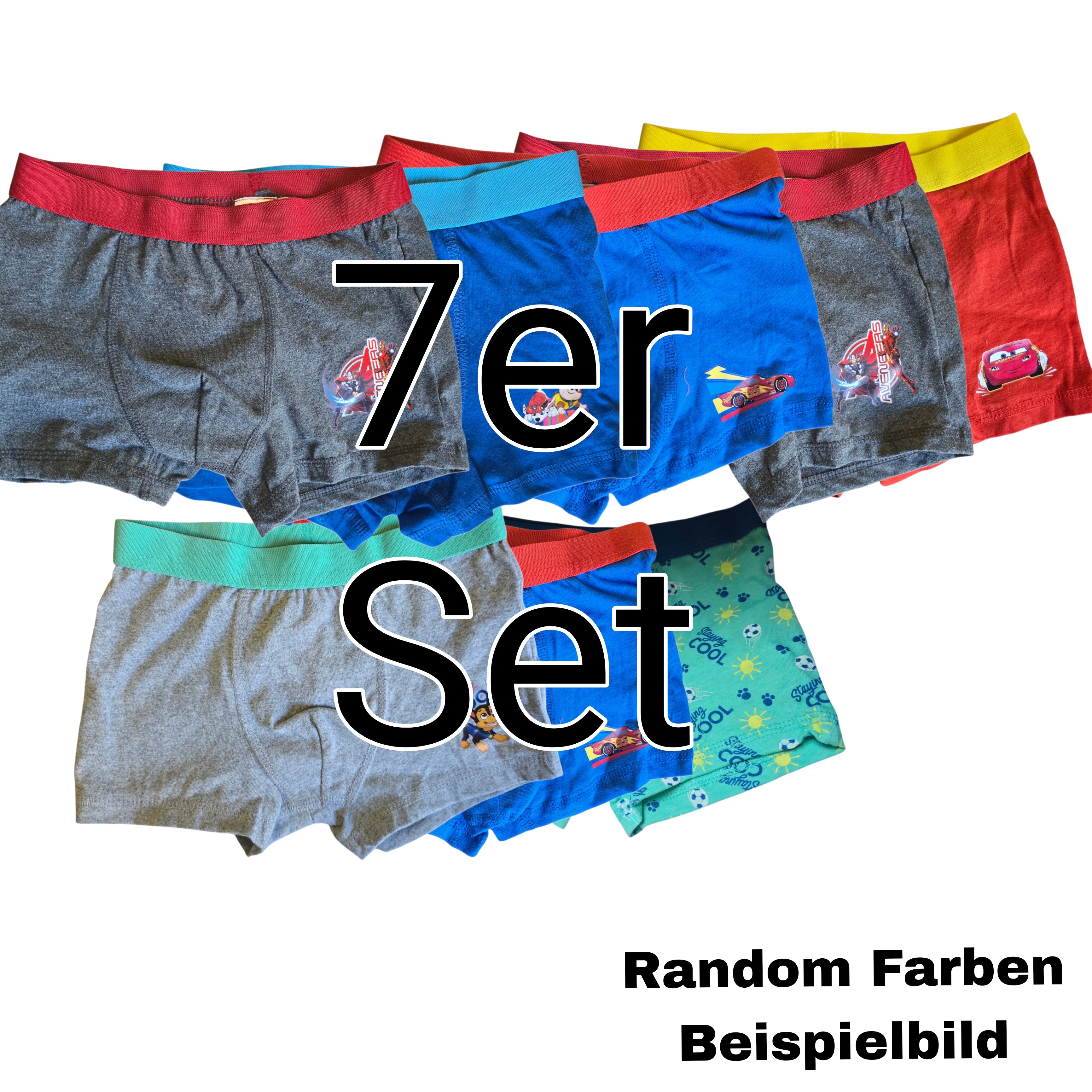 UNTERHOSEN Sets Kinder Boxershort  Sets Jungen Mädchen Disney Nickelodeon Paw Patrol, Avengers, Biene Maja, Mickey Mouse