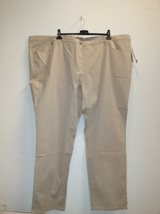 (U41) Ulla Popken Hose beige 747189 22