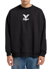 Carlo Colucci Sweatshirt hellblau weiß C4437.