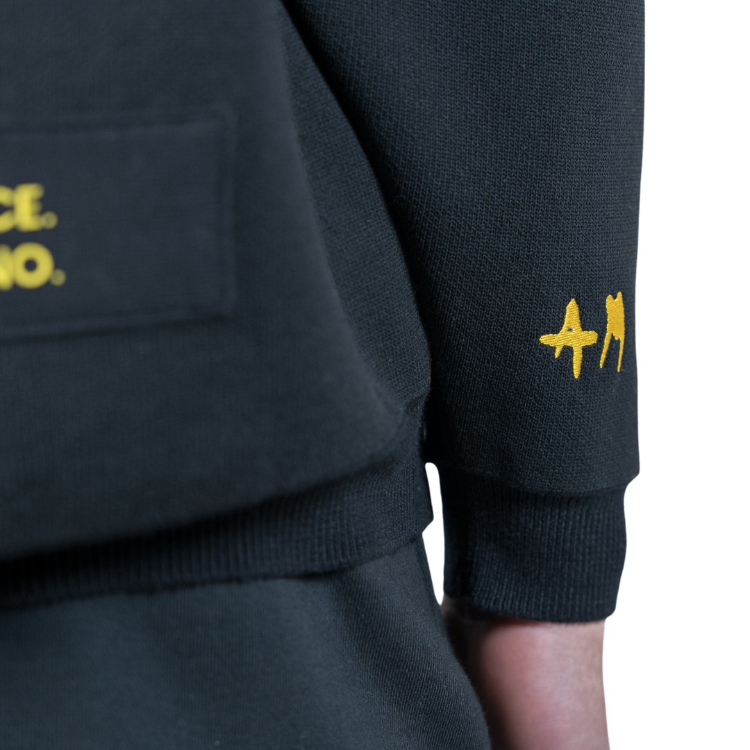 Alessandro Magno Pullover Strickpullover Chapter 1 schwarz gelb -159- .