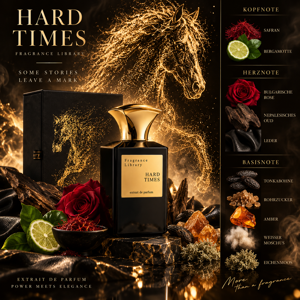 Fragrance Library Hard Times Parfüm 100ml