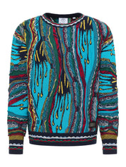 (158) Carlo Colucci 3D Strickpullover Pullover bunt C12508 COL 171