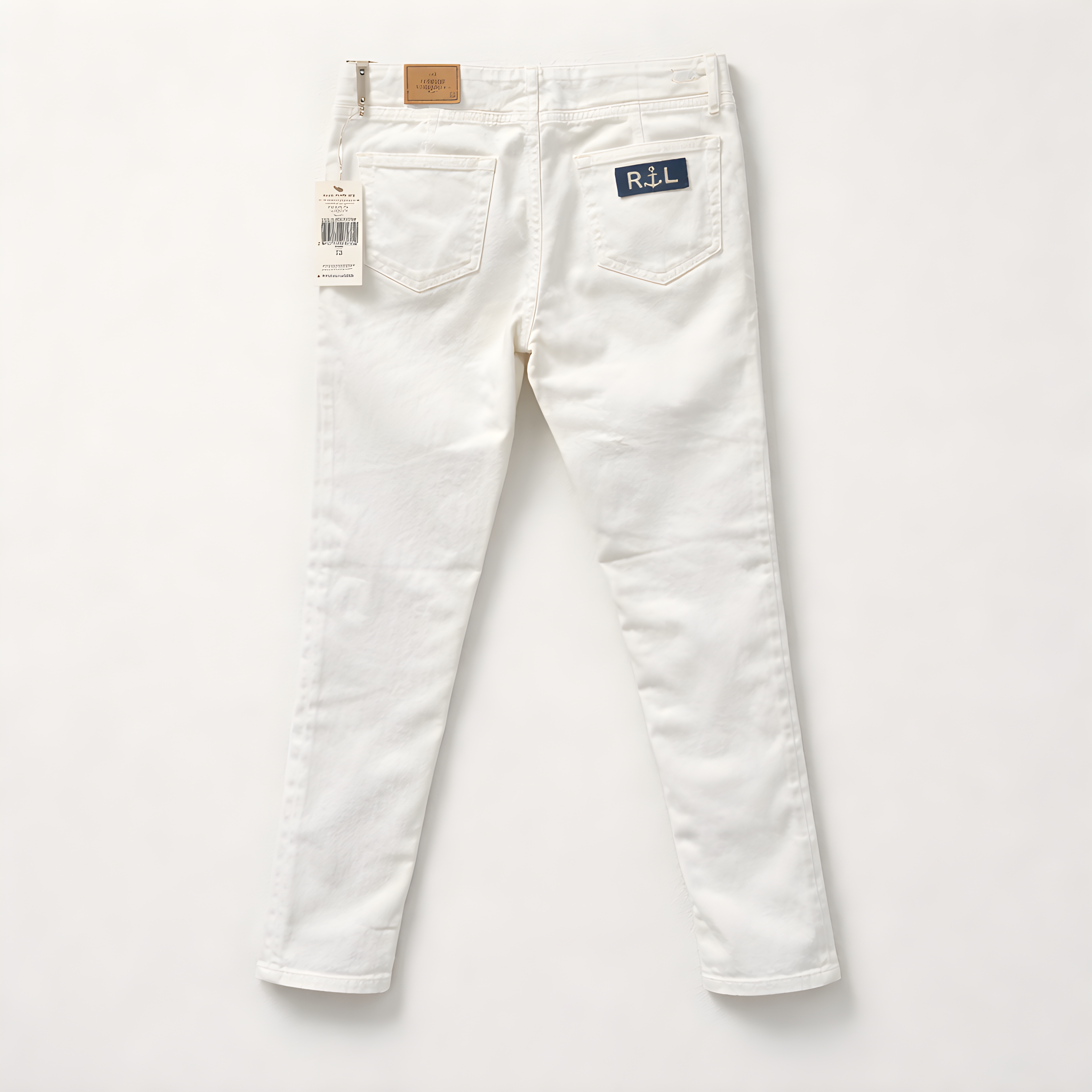 RALPH LAUREN Aubrie Jeans Hose weiß Gr10