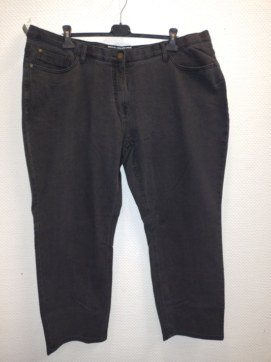 (U44) Ulla Popken Jeans schwarz 724671 10