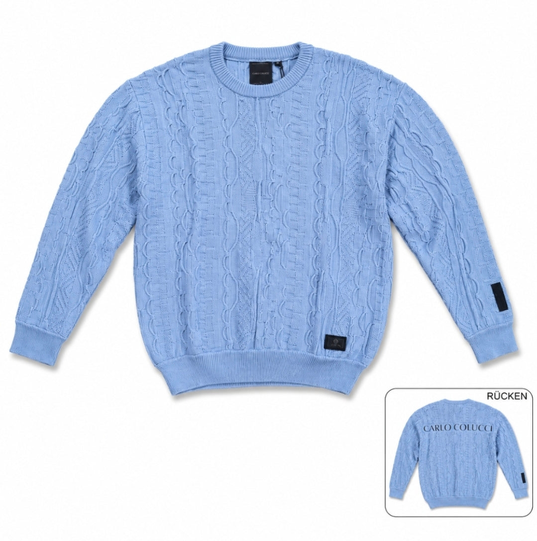 Carlo Colucci 3D Strickpullover Pullover versch. Mod. (Beschreibung lesen!)