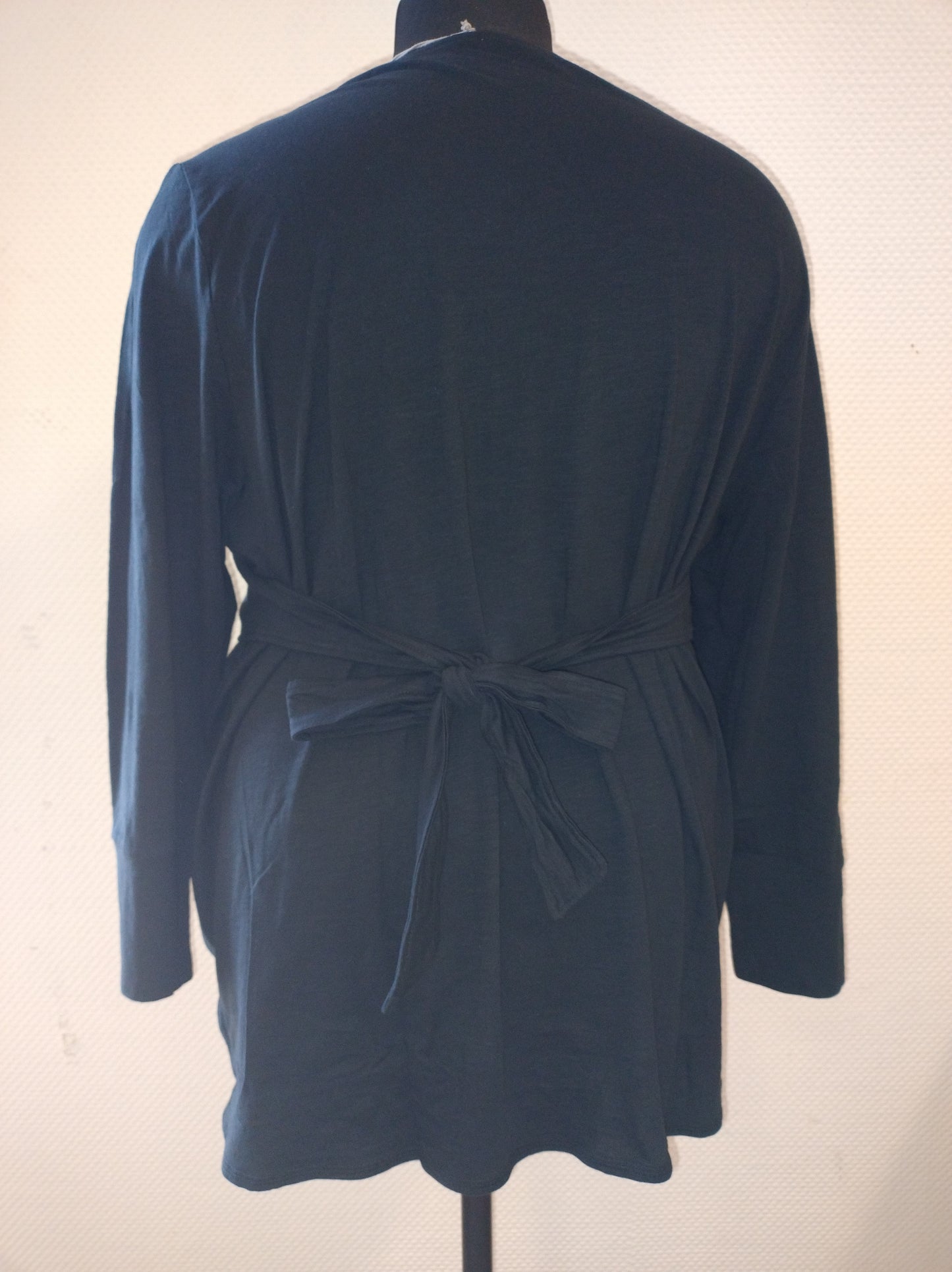 (U34)Ulla Popken Langarmshirt Navy 809308 130