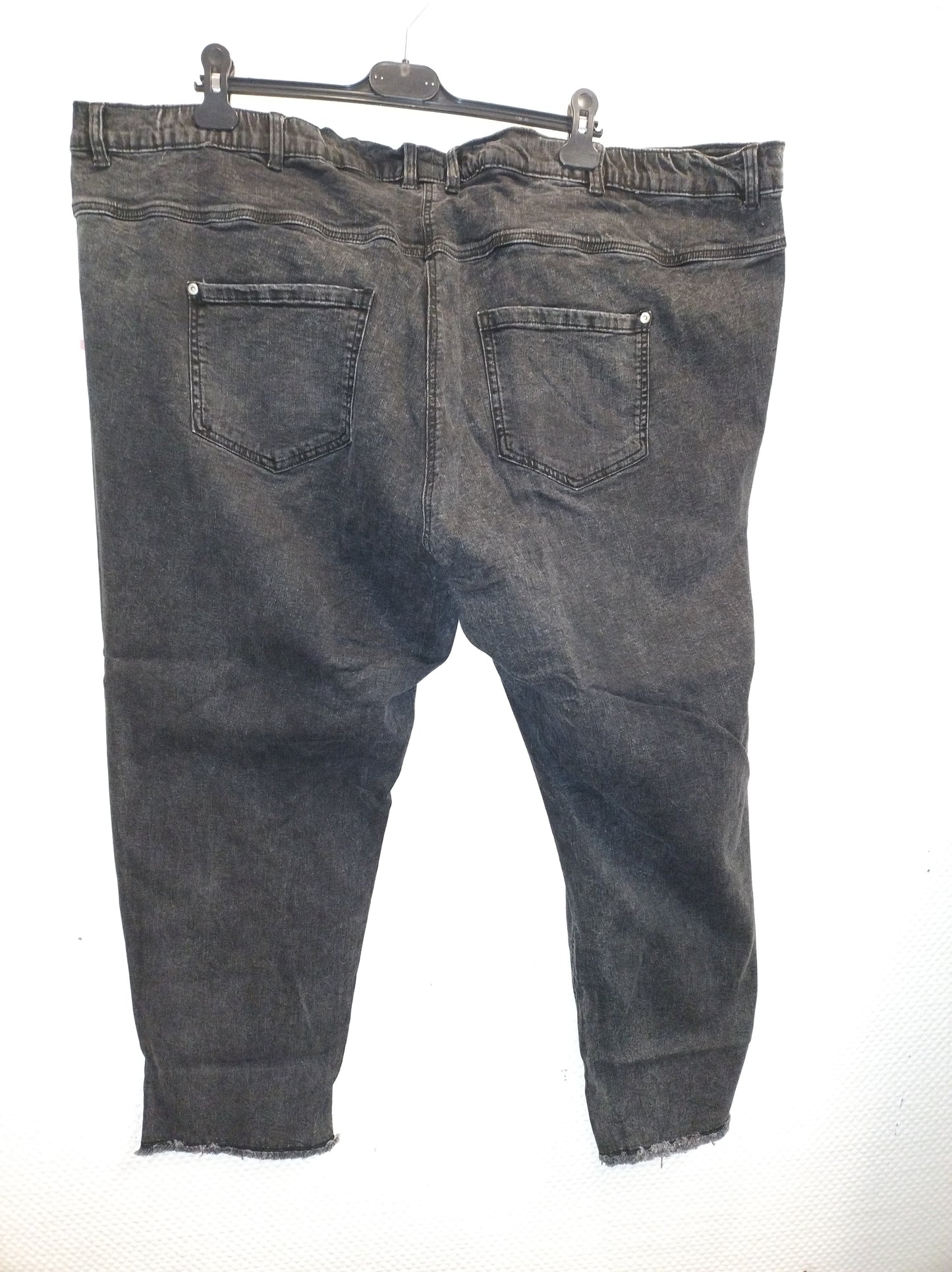 (U35) Ulla Popken Jeans Dunkel grau 808302 906