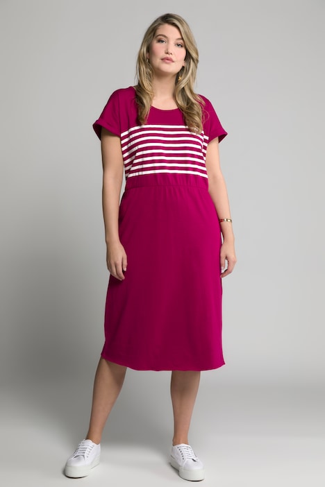 (U14) Ulla Popken Kleid Lila 803945 820