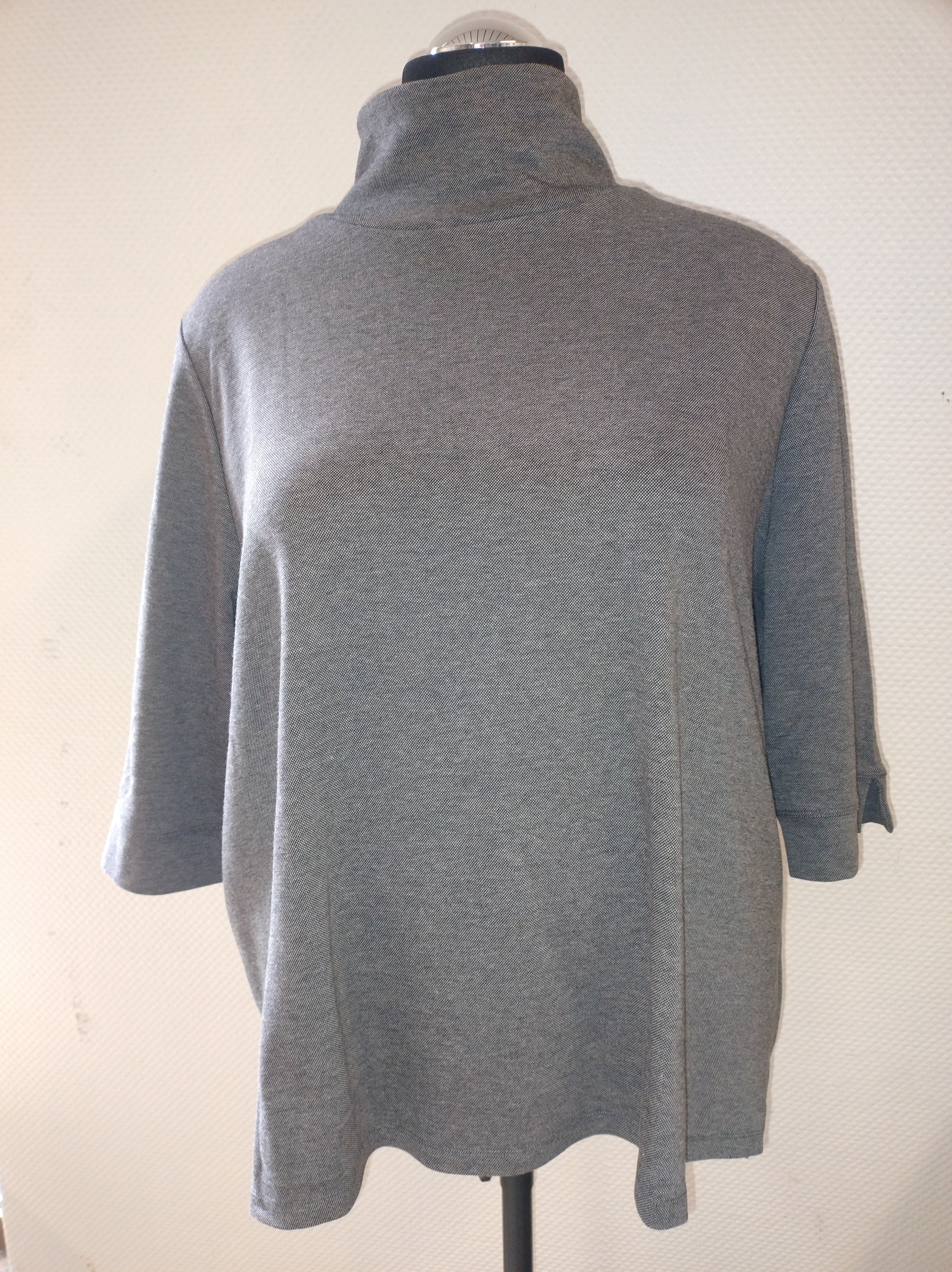 (U34) Ulla Popken Shirt Grau 809364 118