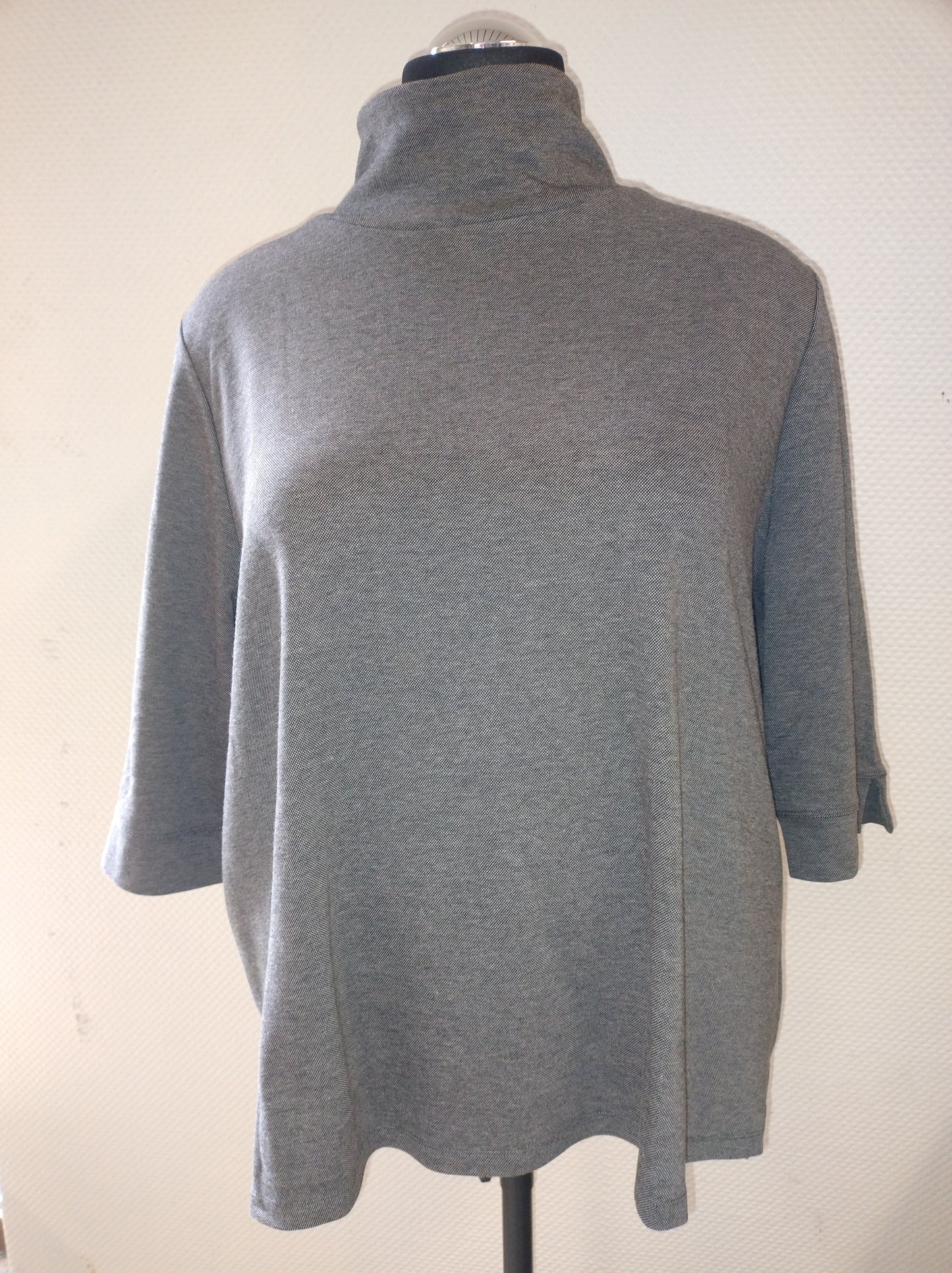 (U34) Ulla Popken Shirt Grau 809364 118