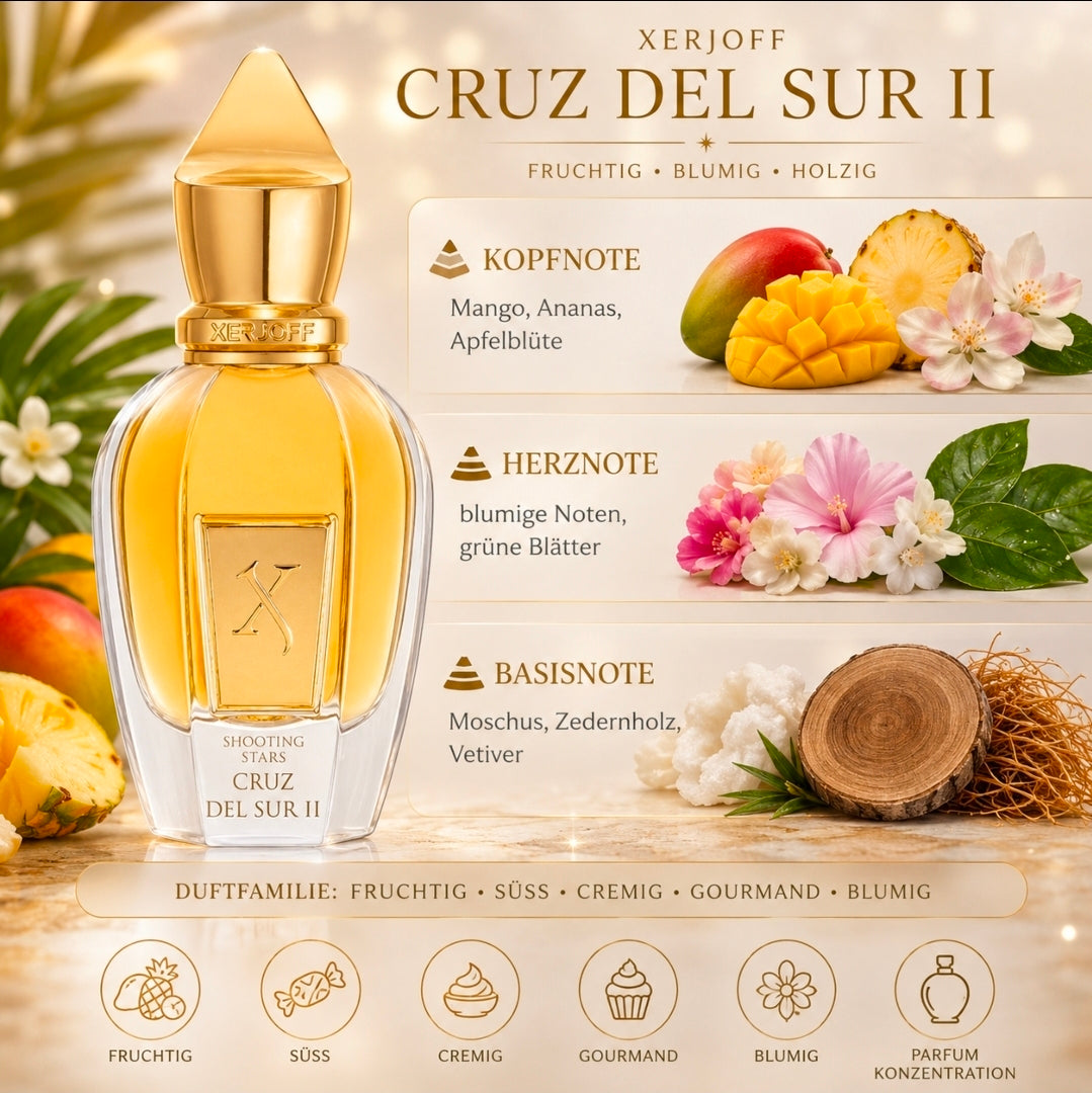 XERJOFF Cruz del Sur II Eau de Parfum 50ml Parfüm