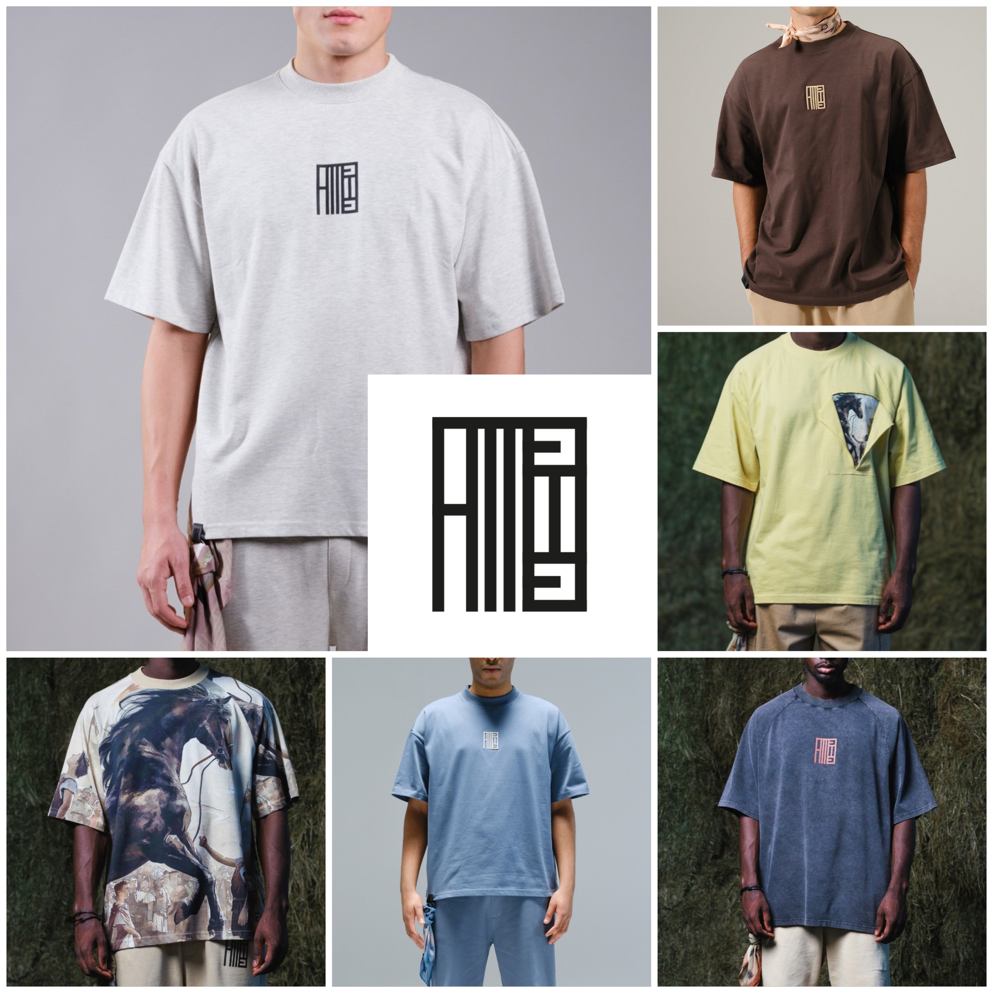 Alessandro Magno verschiedene Tshirts.
