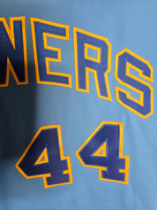 Vintage Mitchell & Ness Brewers 44 Shirt blau NEW With hang tag
