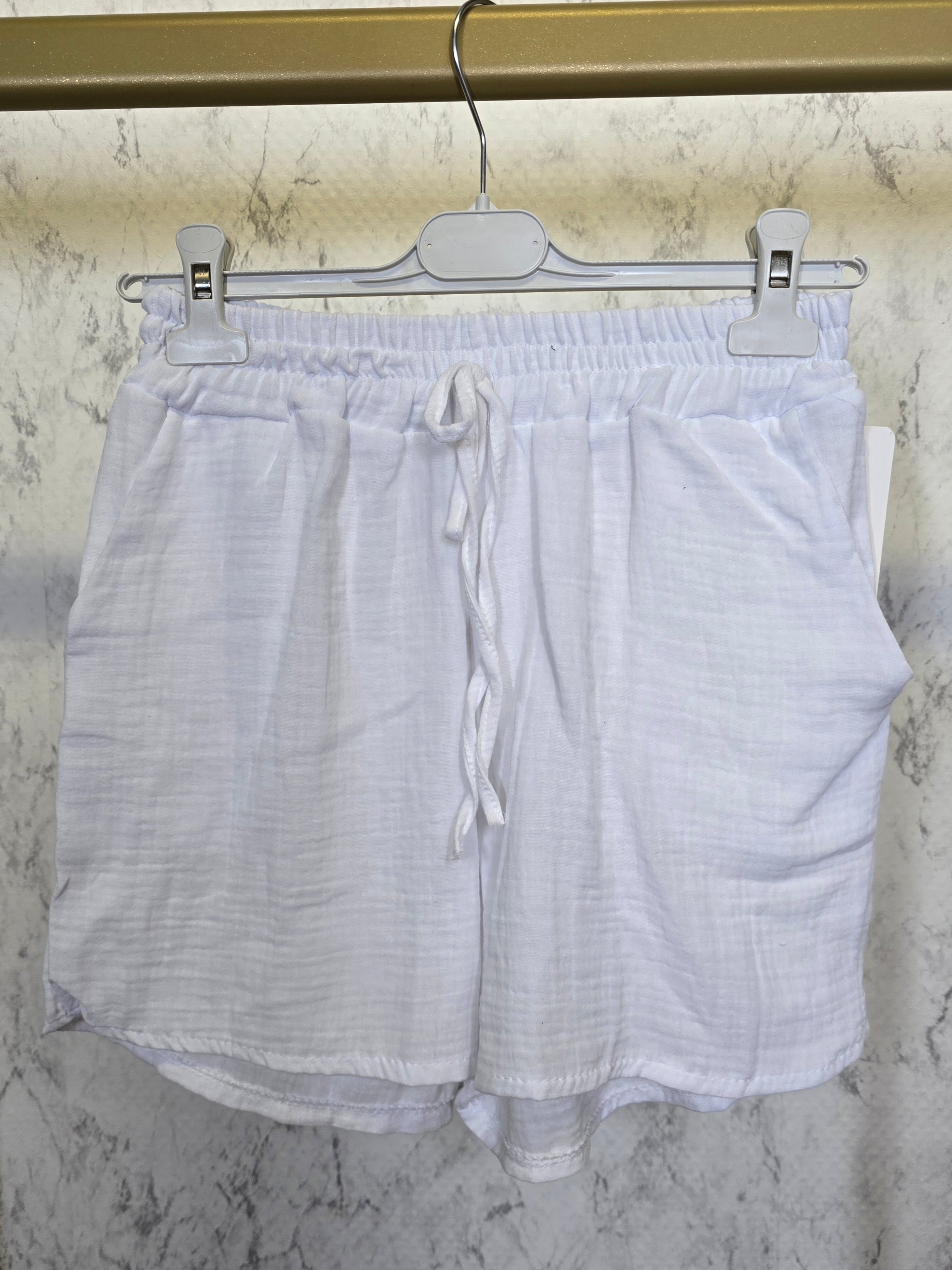 Short Musselin Sommer luftig