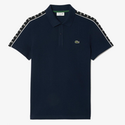 LACOSTE Poloshirt navy blau navyblau Schultern Logo -155-