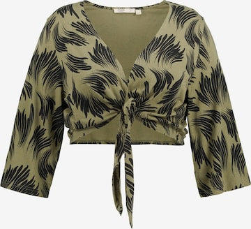 (U1) Ulla Popken Balero Khaki 807348 631