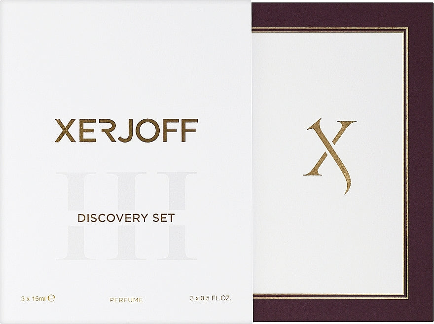 XERJOFF Discovery Set 3x 15ml Apollonia Accento Overdose