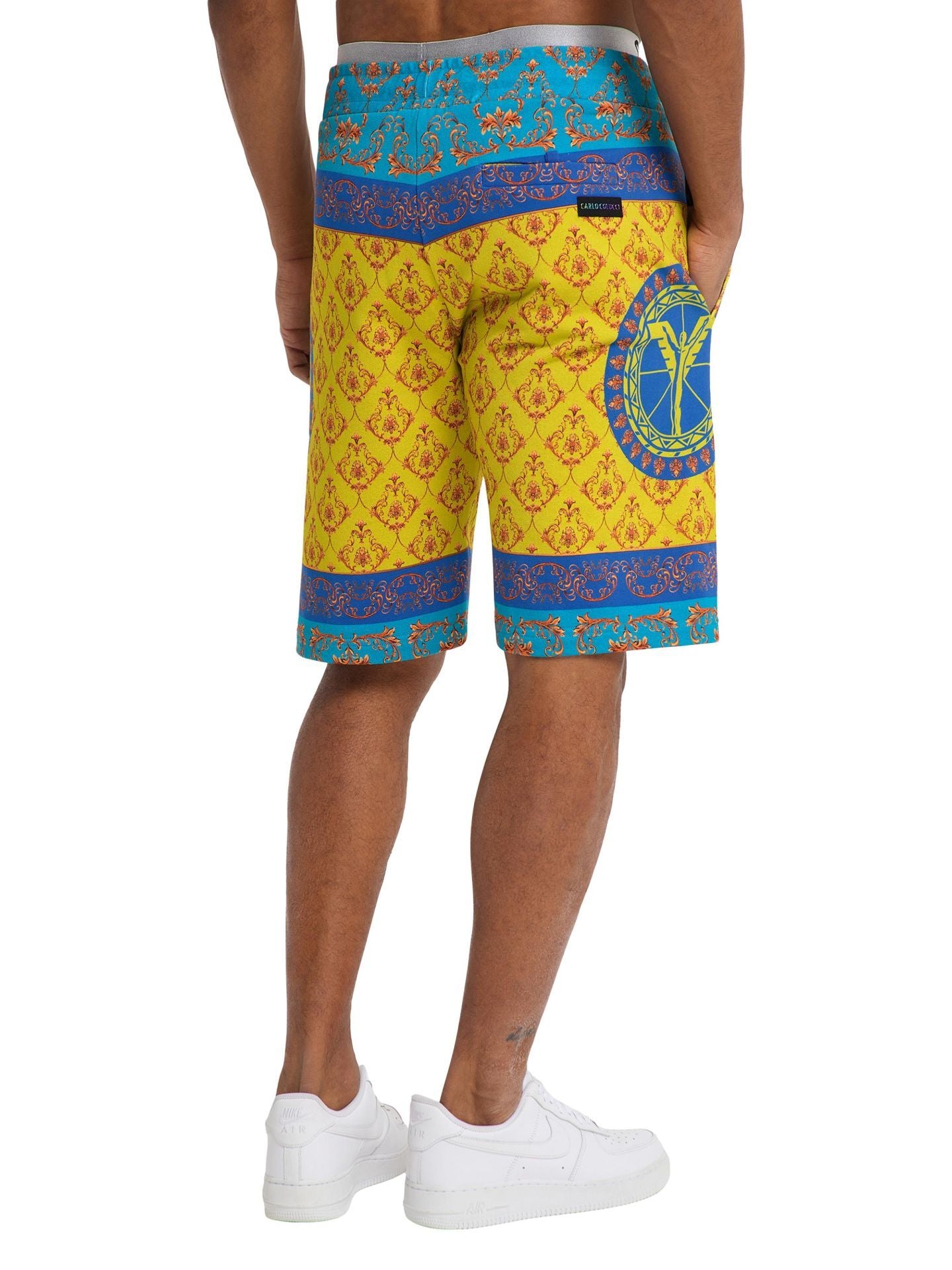 Carlo Colucci Short blau-gelb Gr. XS DAH-C4310-171 / -117-