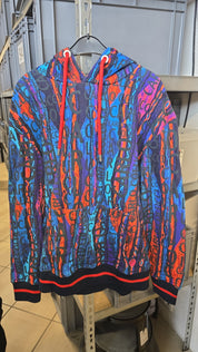 Carlo Colucci Hoodie bunt Gr XXL Mit Fehler