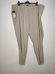(U18) Ulla Popken Hose beige 640915 16