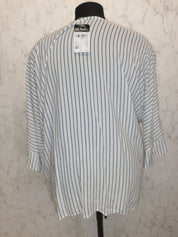 (U4) Ulla Popken Bluse gestreift 804795 200