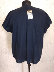 (U10) Ulla Popken T-Shirt Navy 747469 70